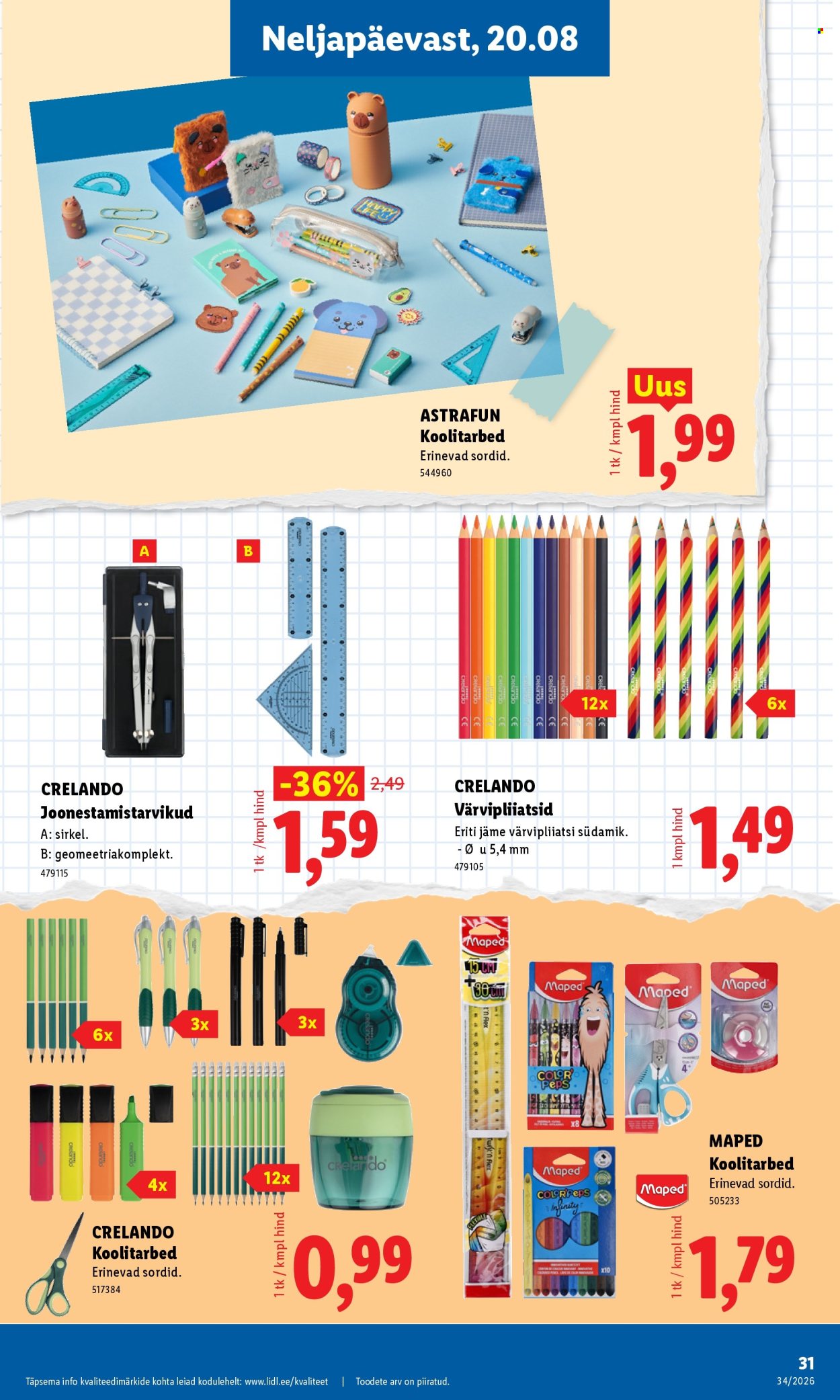Lidl kliendileht - 17.08.2026 - 23.08.2026. Lehekülg 17