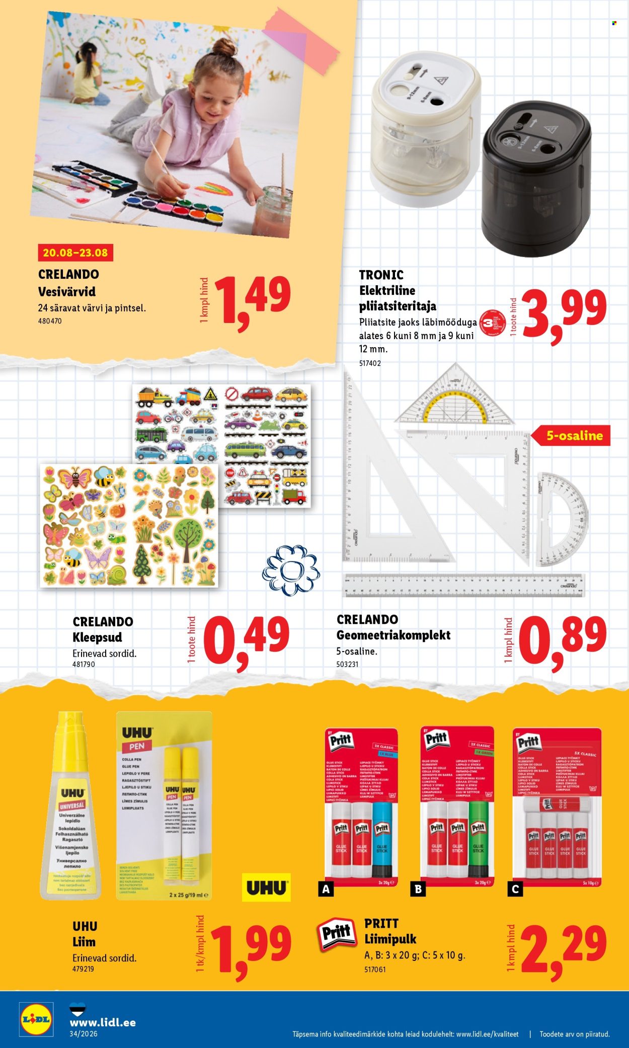 Lidl kliendileht - 17.08.2026 - 23.08.2026. Lehekülg 18