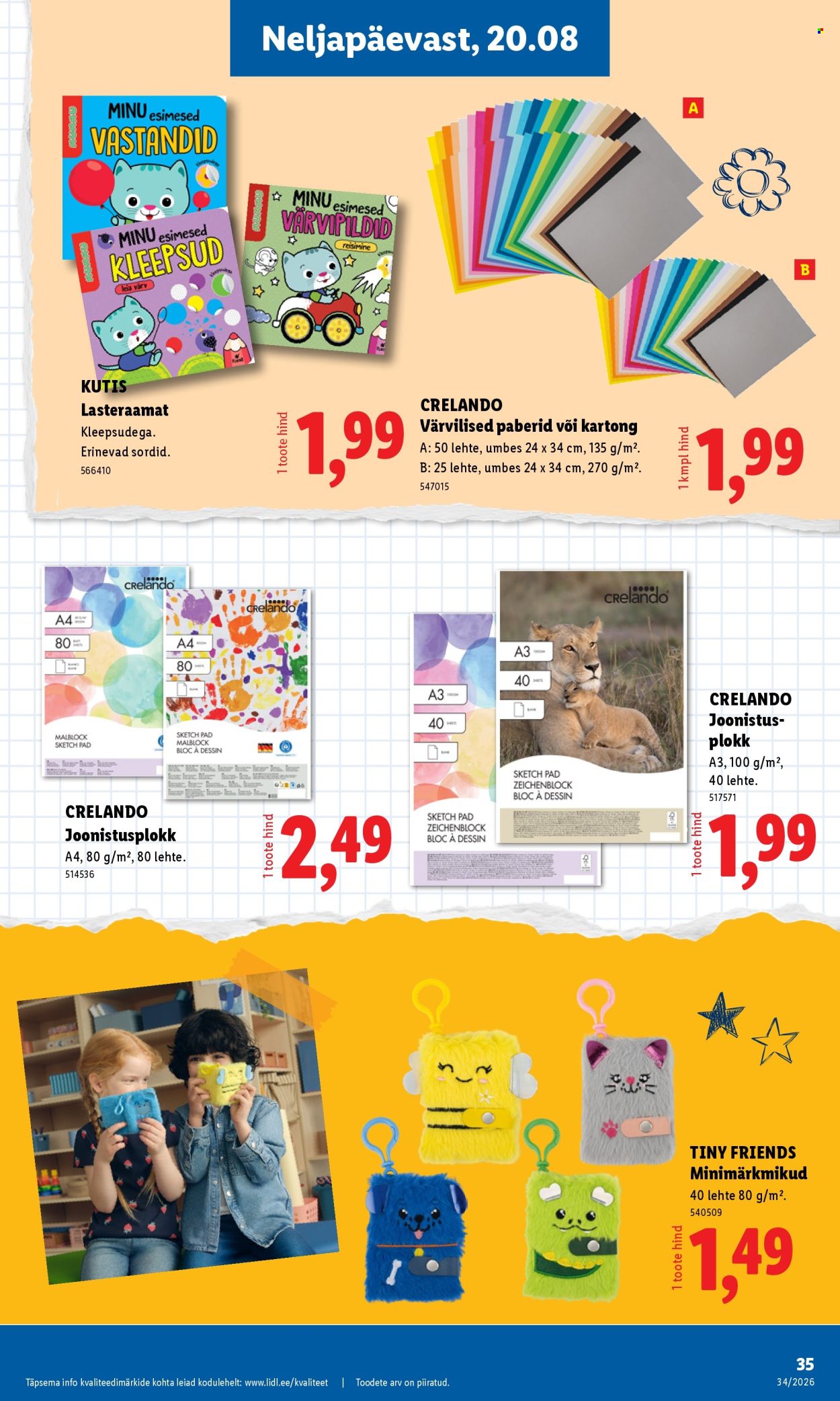 Lidl kliendileht - 17.08.2026 - 23.08.2026. Lehekülg 21