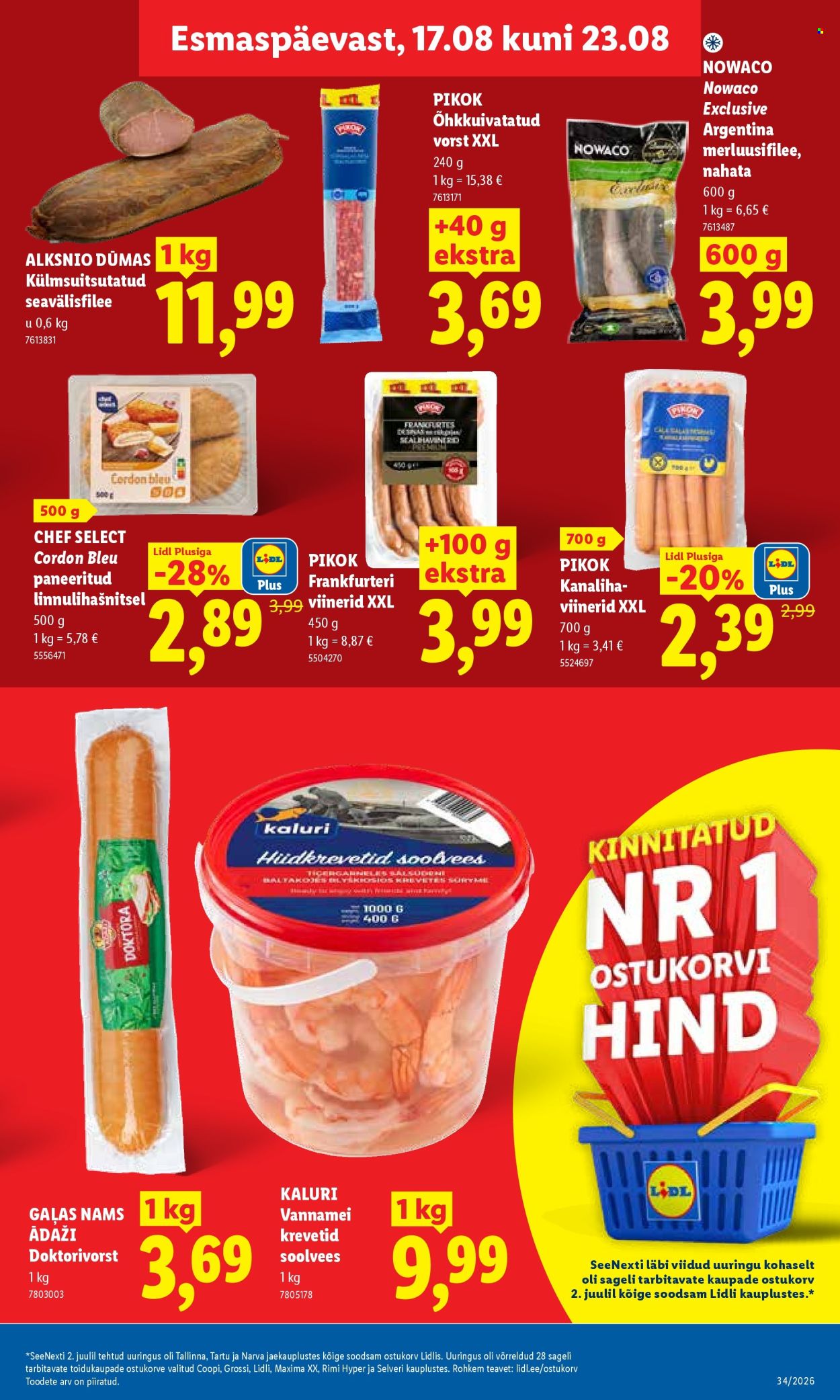 Lidl kliendileht - 17.08.2026 - 23.08.2026. Lehekülg 11