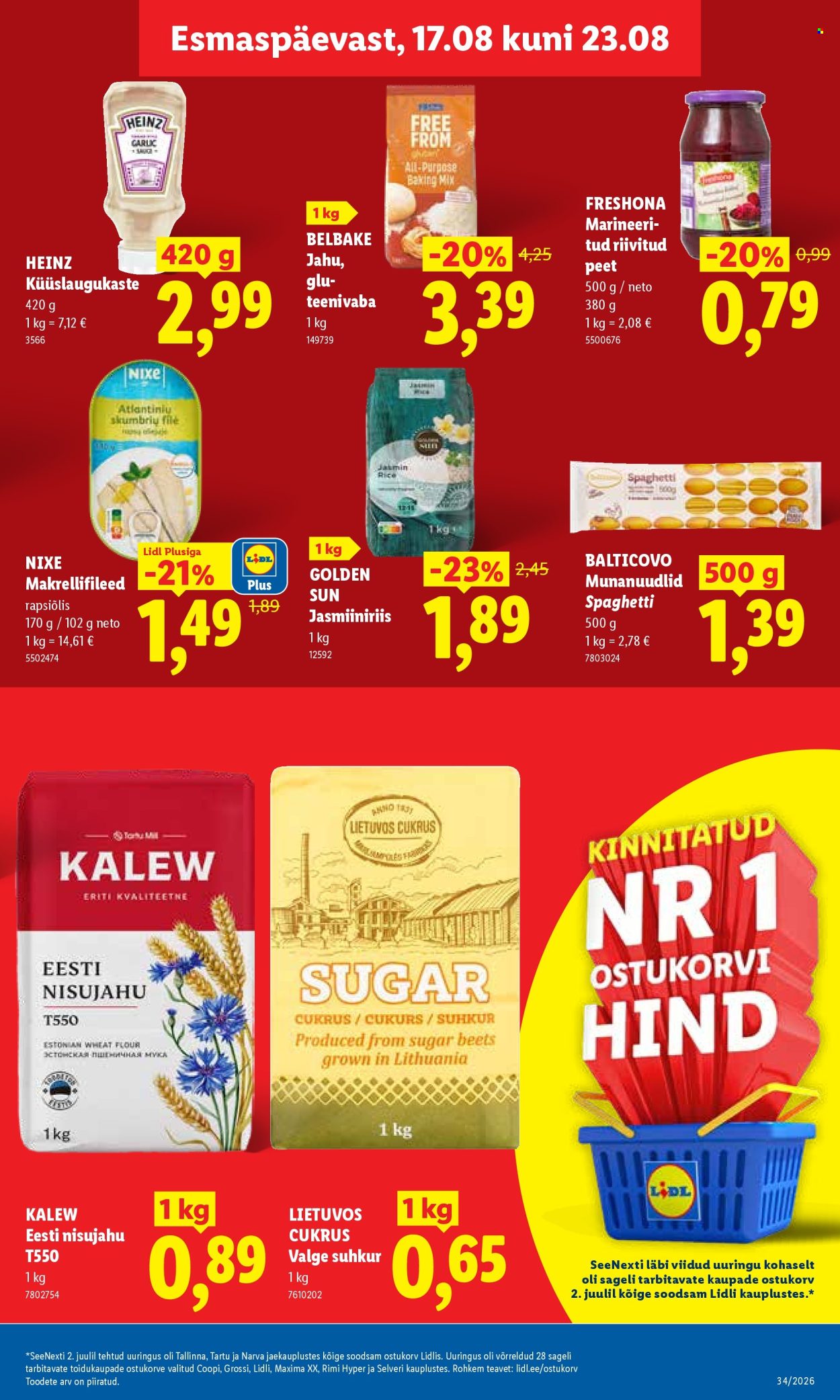 Lidl kliendileht - 17.08.2026 - 23.08.2026. Lehekülg 13