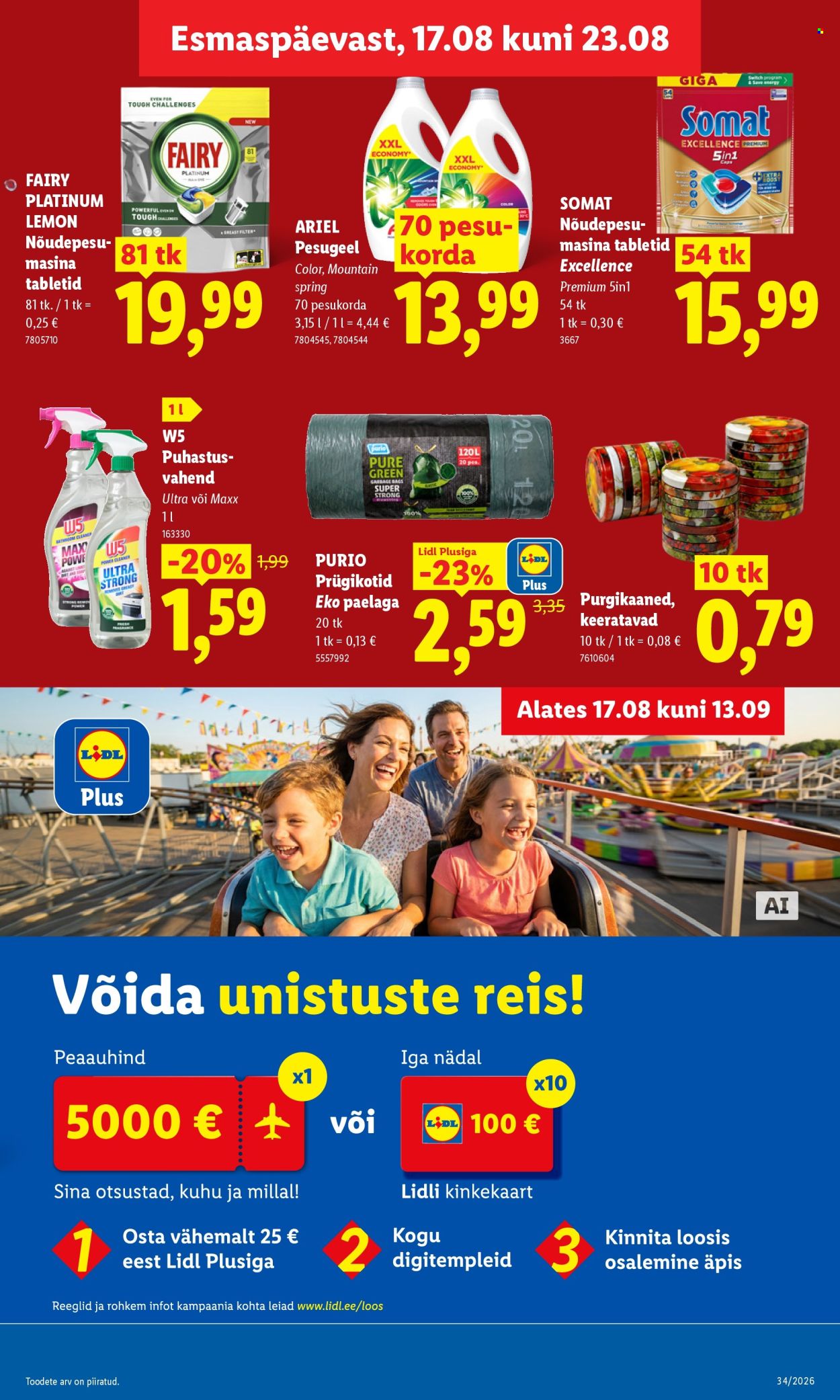 Lidl kliendileht - 17.08.2026 - 23.08.2026. Lehekülg 15