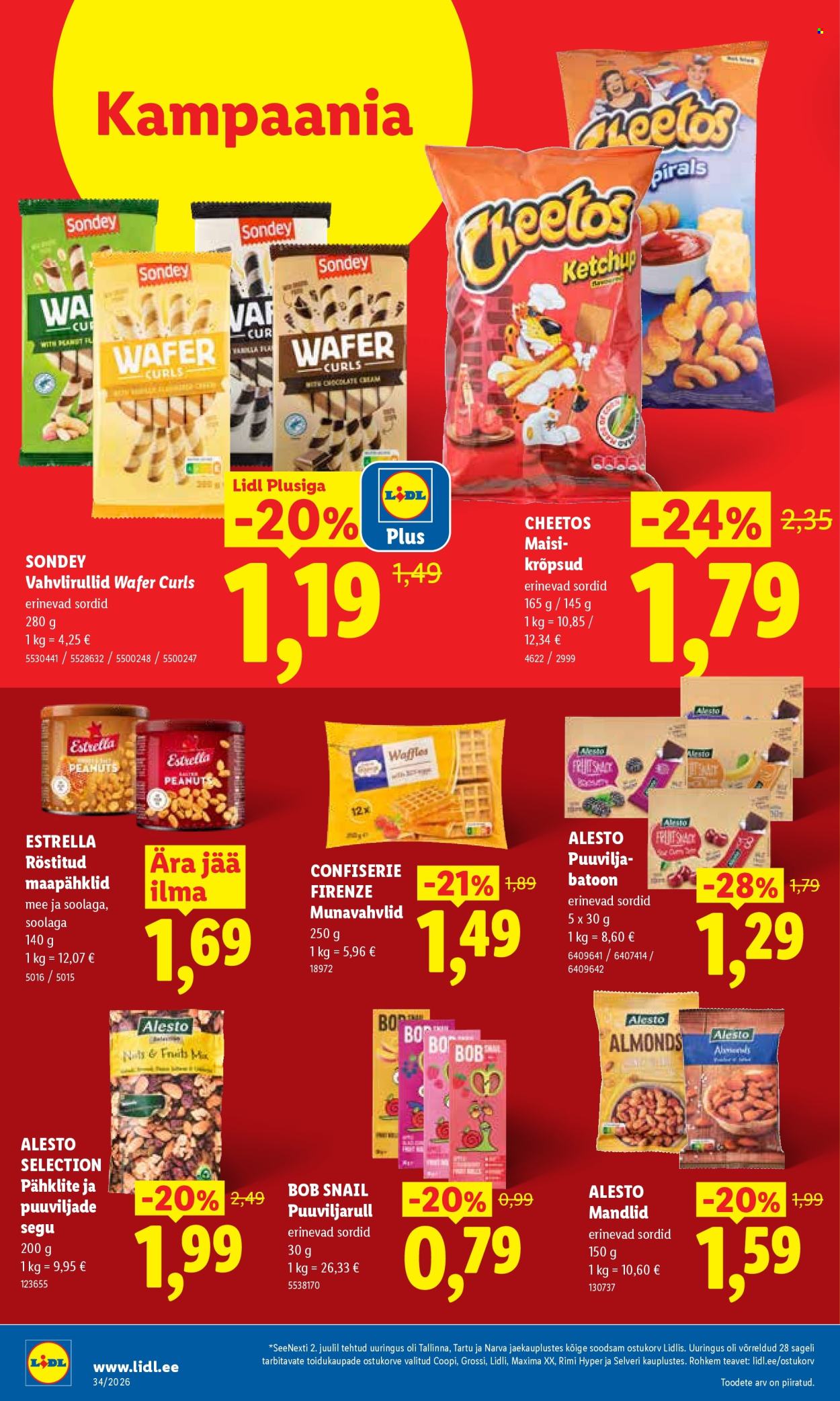 Lidl kliendileht - 17.08.2026 - 23.08.2026. Lehekülg 34