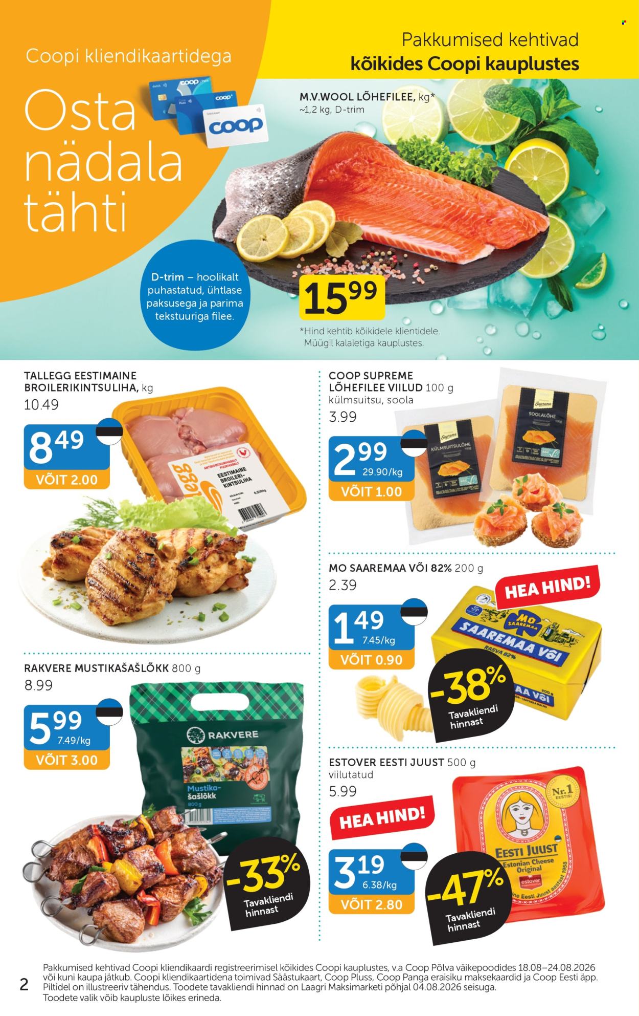 Coop kliendileht - 18.08.2026 - 24.08.2026. Lehekülg 2