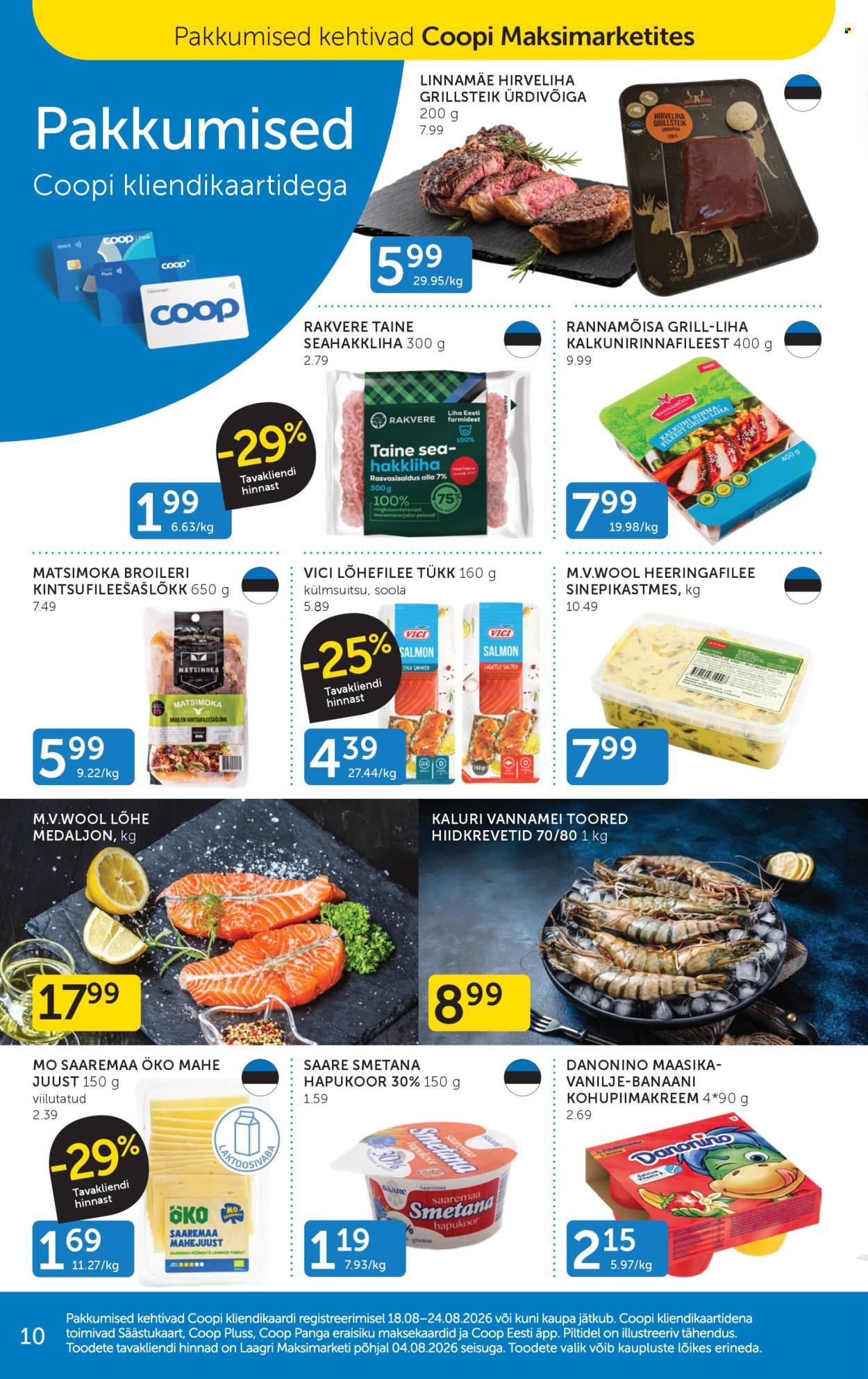 Coop kliendileht - 18.08.2026 - 24.08.2026. Lehekülg 10