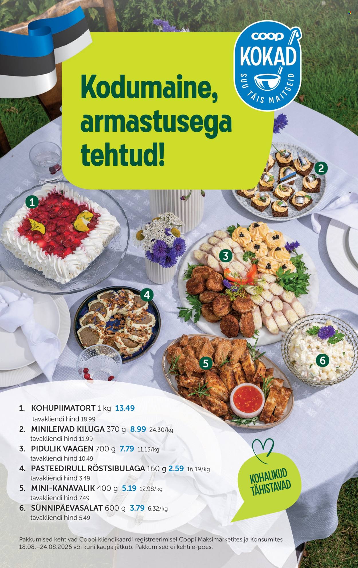 Coop kliendileht - 18.08.2026 - 24.08.2026. Lehekülg 16