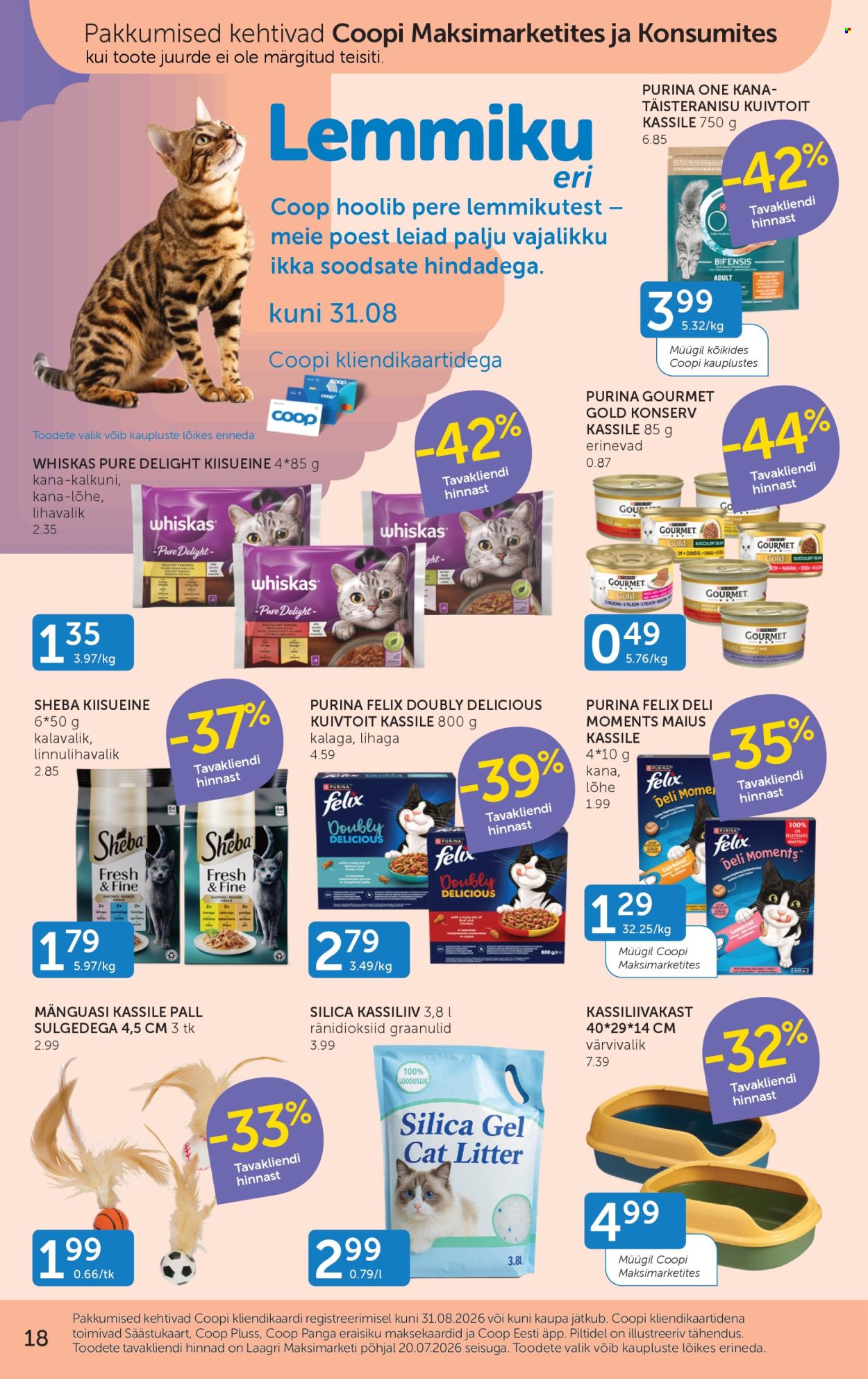 Coop kliendileht - 18.08.2026 - 24.08.2026. Lehekülg 18