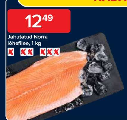 Jahutatud Norra lõhefilee