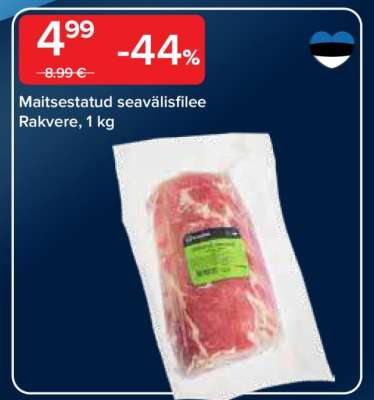 Maitsestatud seavälisfilee Rakvere