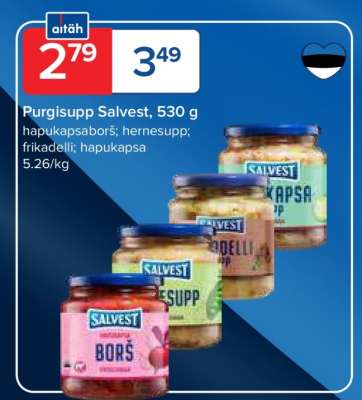 Purgisupp Salvest, 530 g