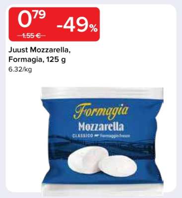 Juust Mozzarella