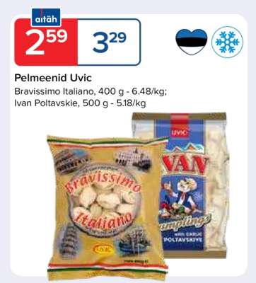 Pelmeenid Uvic