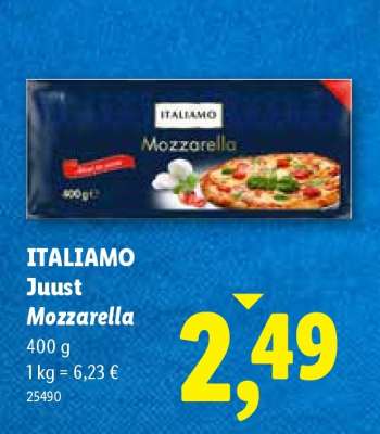 ITALIAMO Juust mozzarella