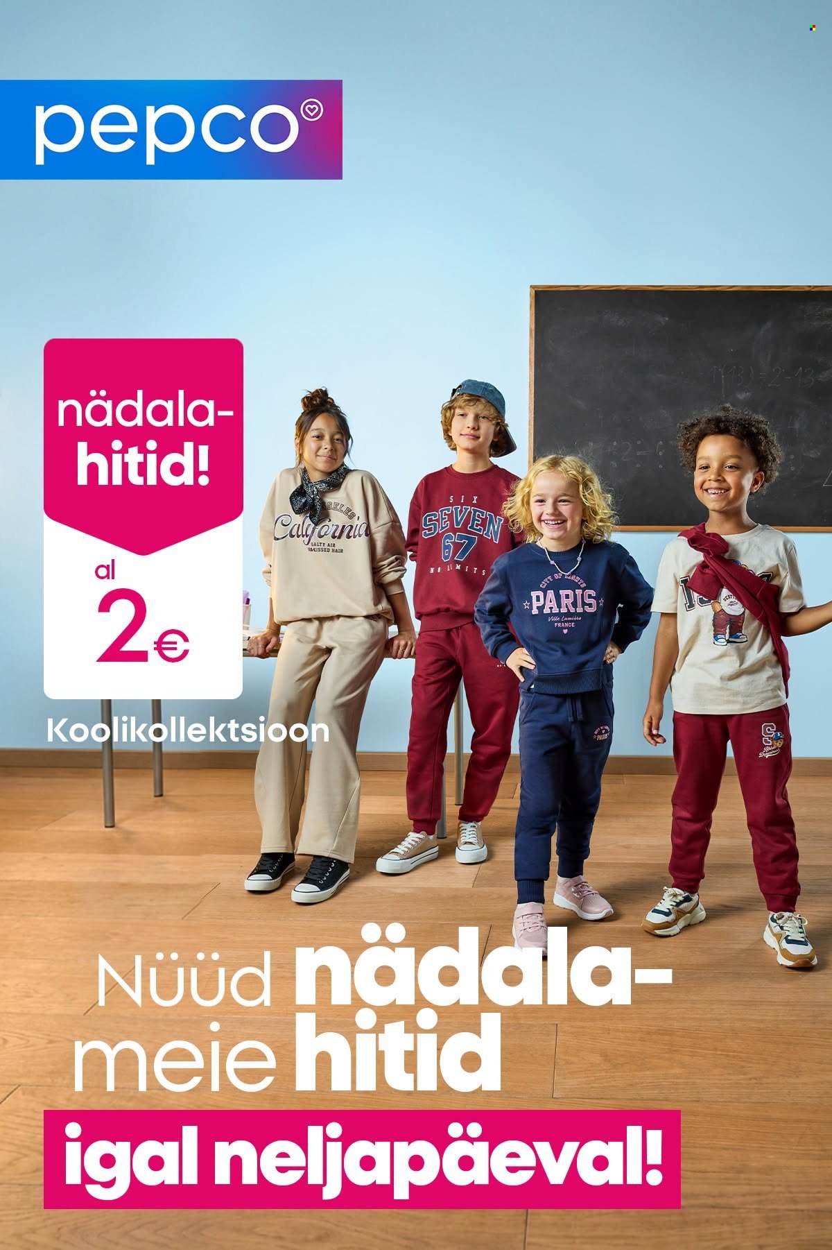 Pepco kliendileht. Lehekülg 1