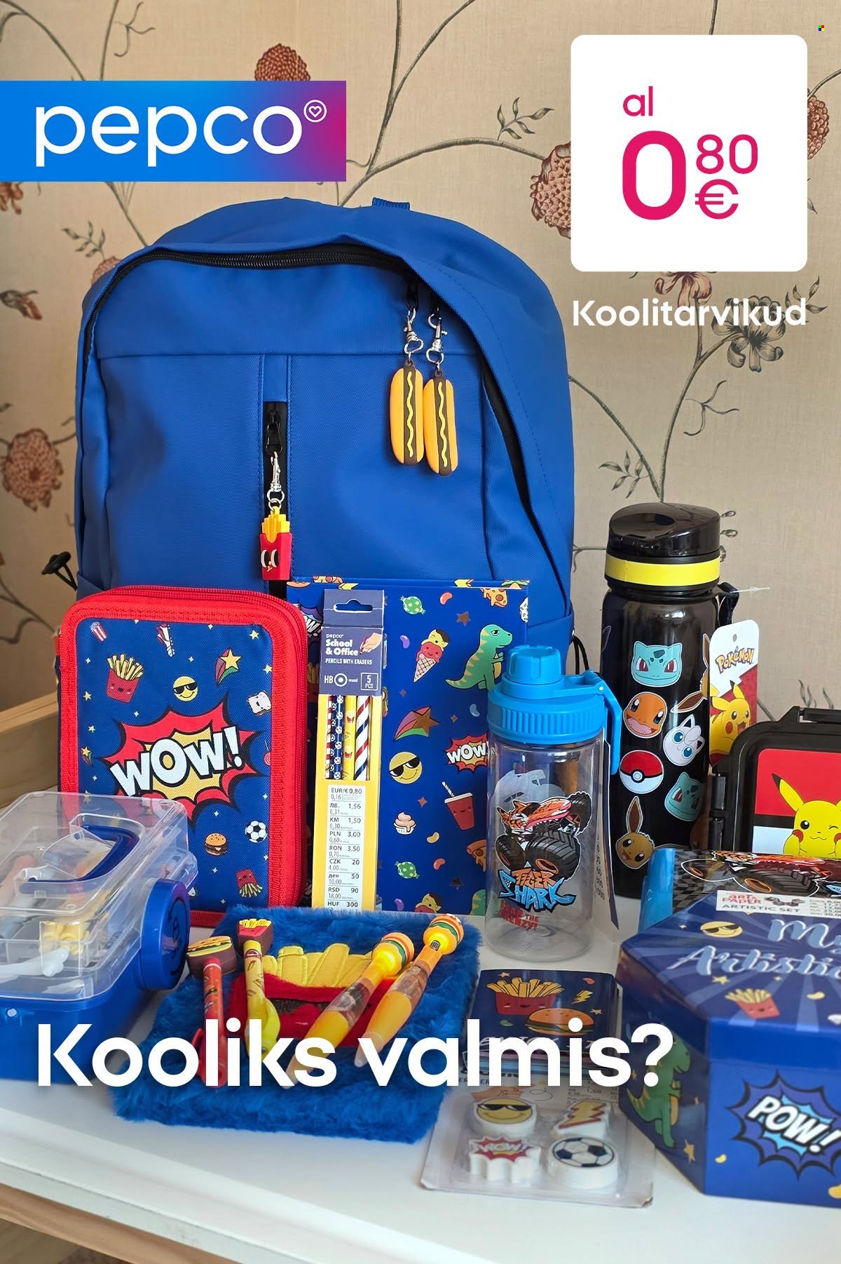 Pepco kliendileht. Lehekülg 1