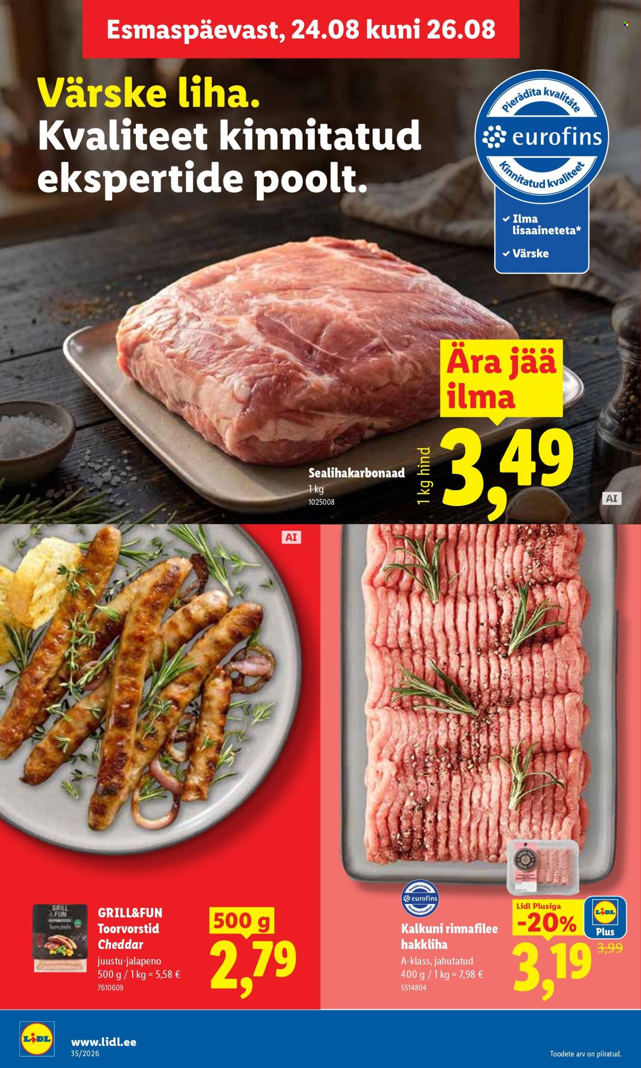 Lidl kliendileht - 24.08.2026 - 30.08.2026. Lehekülg 4