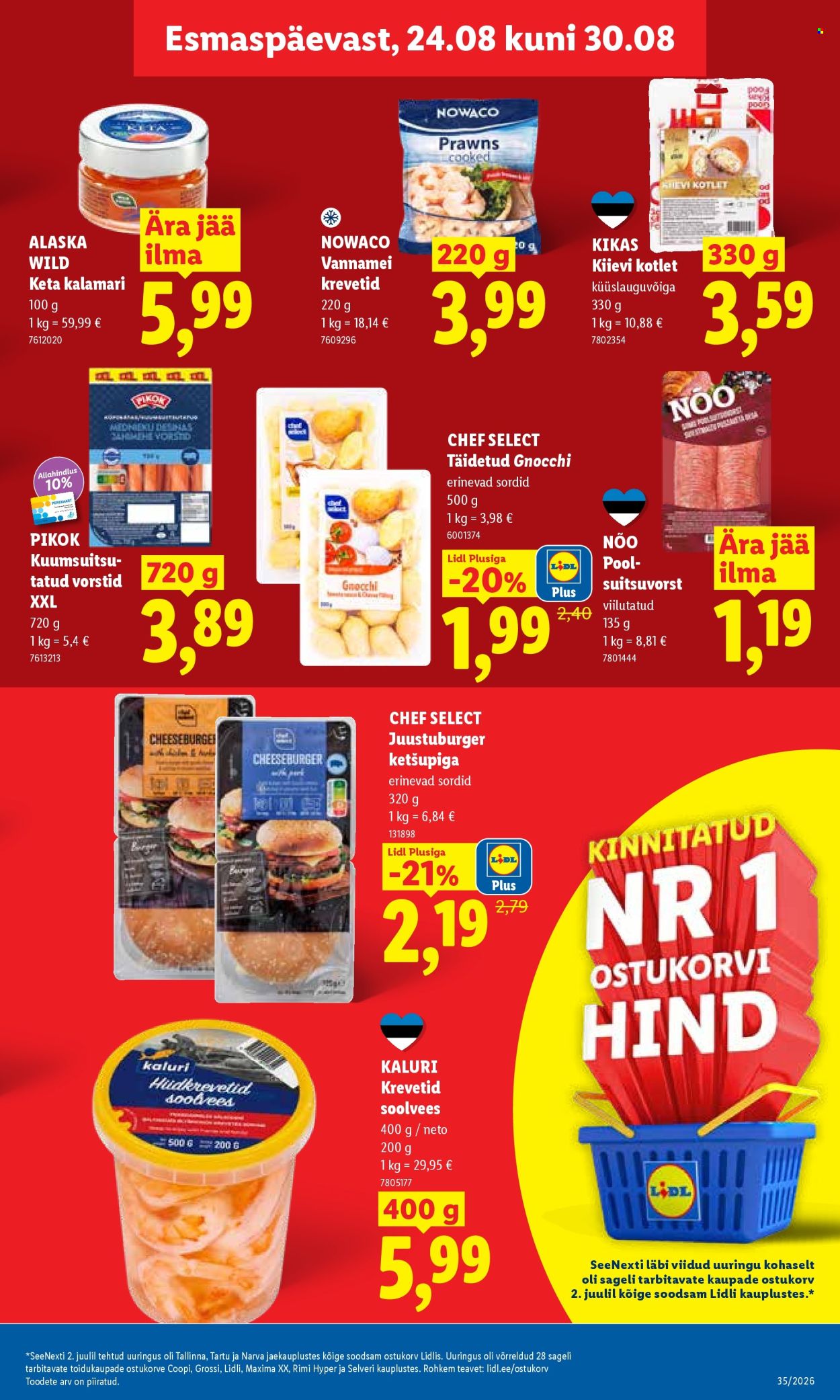 Lidl kliendileht - 24.08.2026 - 30.08.2026. Lehekülg 9