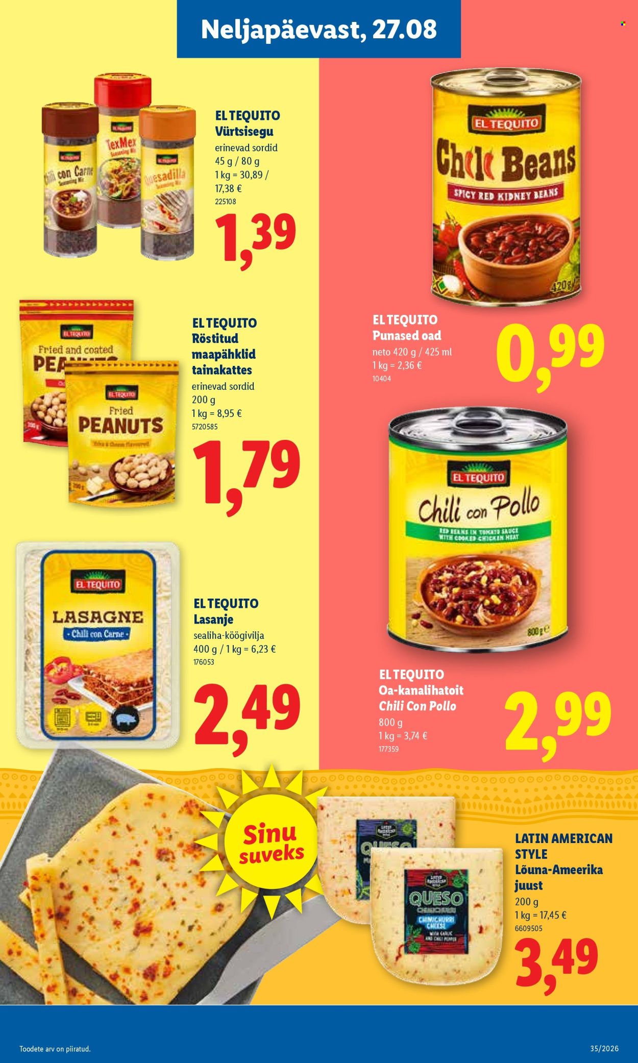 Lidl kliendileht - 24.08.2026 - 30.08.2026. Lehekülg 25