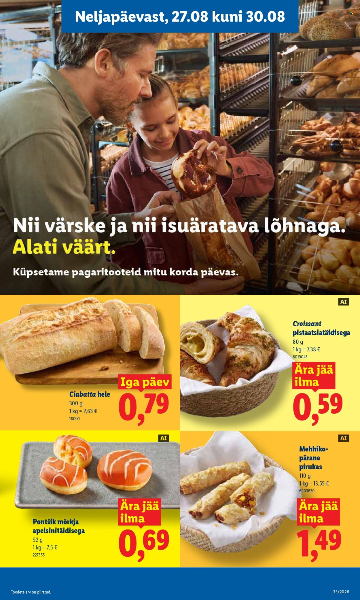 Lidl kliendileht - 24.08.2026 - 30.08.2026. Lehekülg 31
