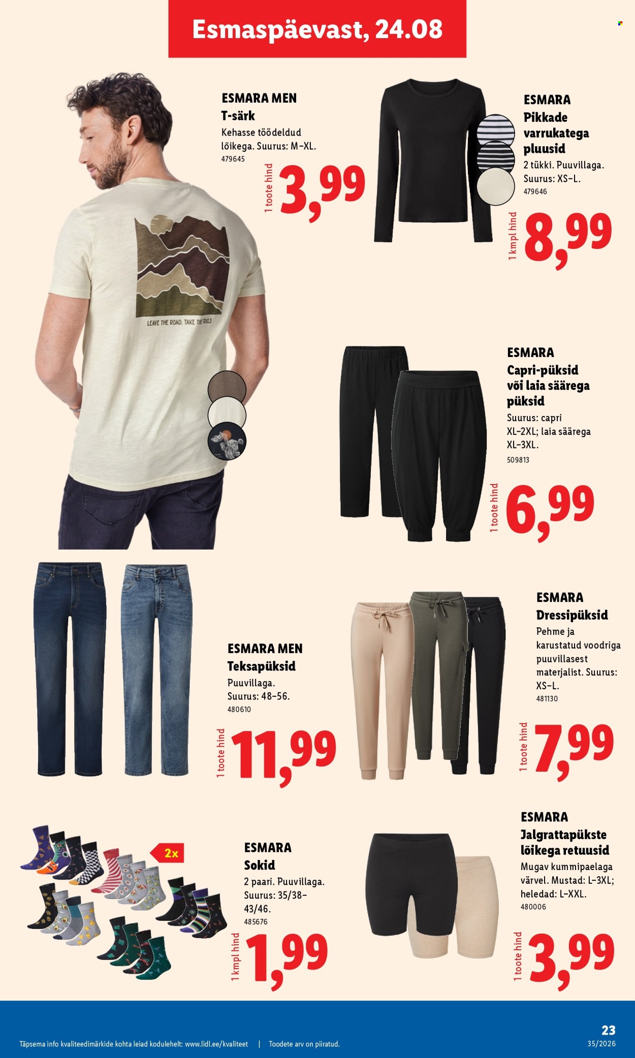 Lidl kliendileht - 24.08.2026 - 30.08.2026. Lehekülg 9