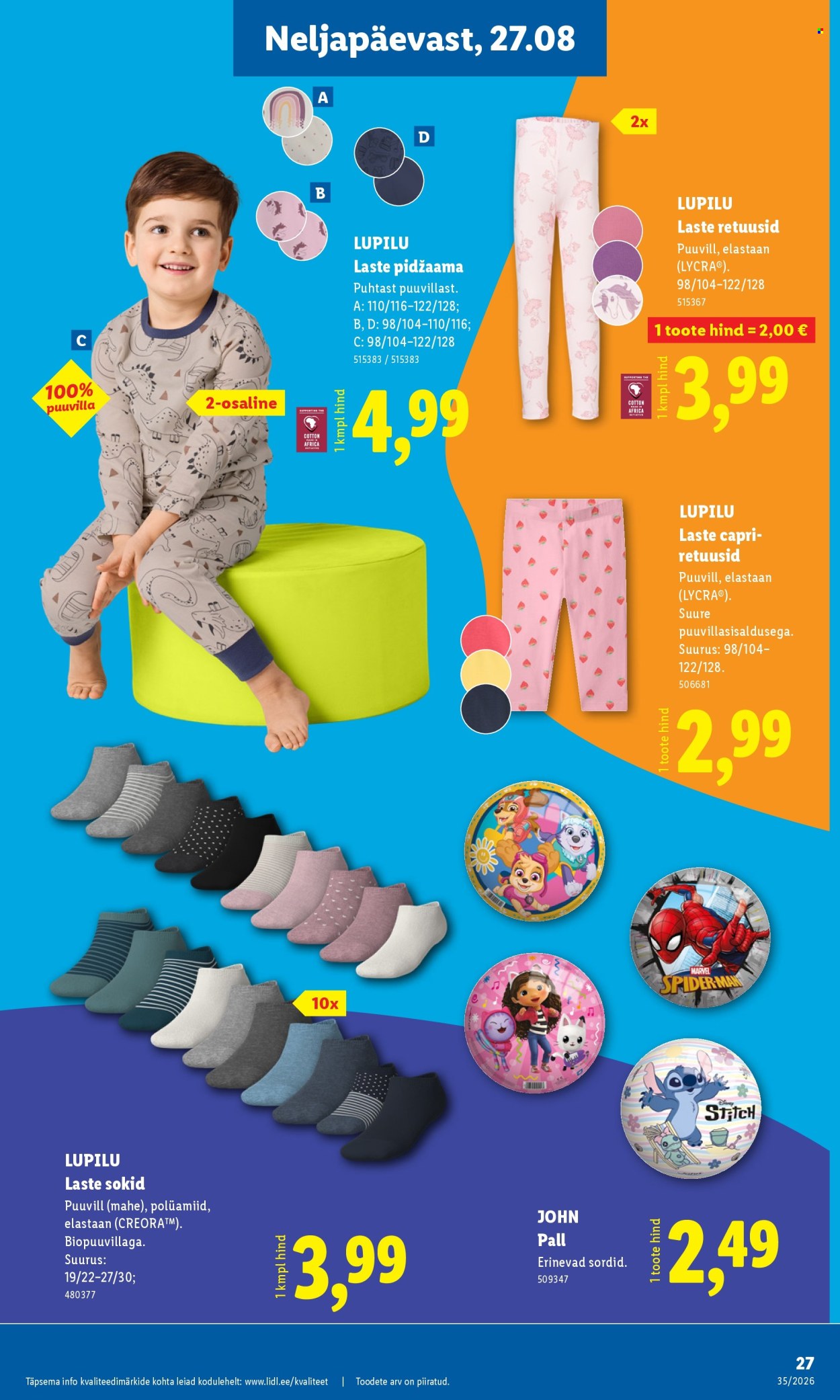 Lidl kliendileht - 24.08.2026 - 30.08.2026. Lehekülg 13
