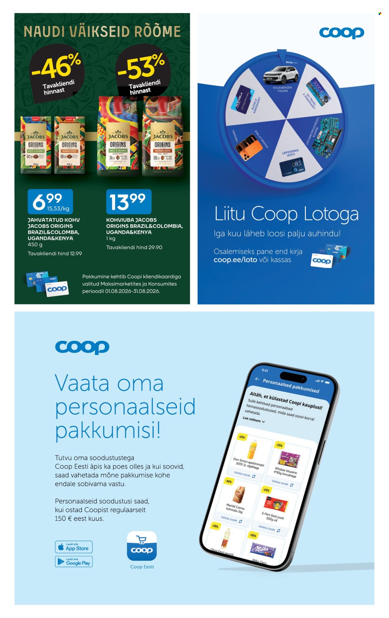 Coop kliendileht - 25.08.2026 - 31.08.2026. Lehekülg 12