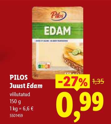 Pilos Juust Edam