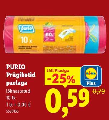Purio Prügikotid paelaga