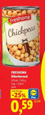FRESHONA Kikerherned