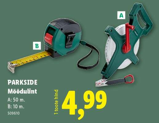 PARKSIDE Mõõdulint