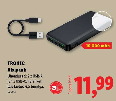TRONIC Akupank
