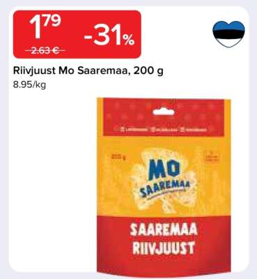 Riivjuust Mo Saaremaa