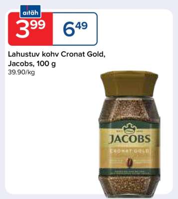 Lahustuv kohv Cronat Gold