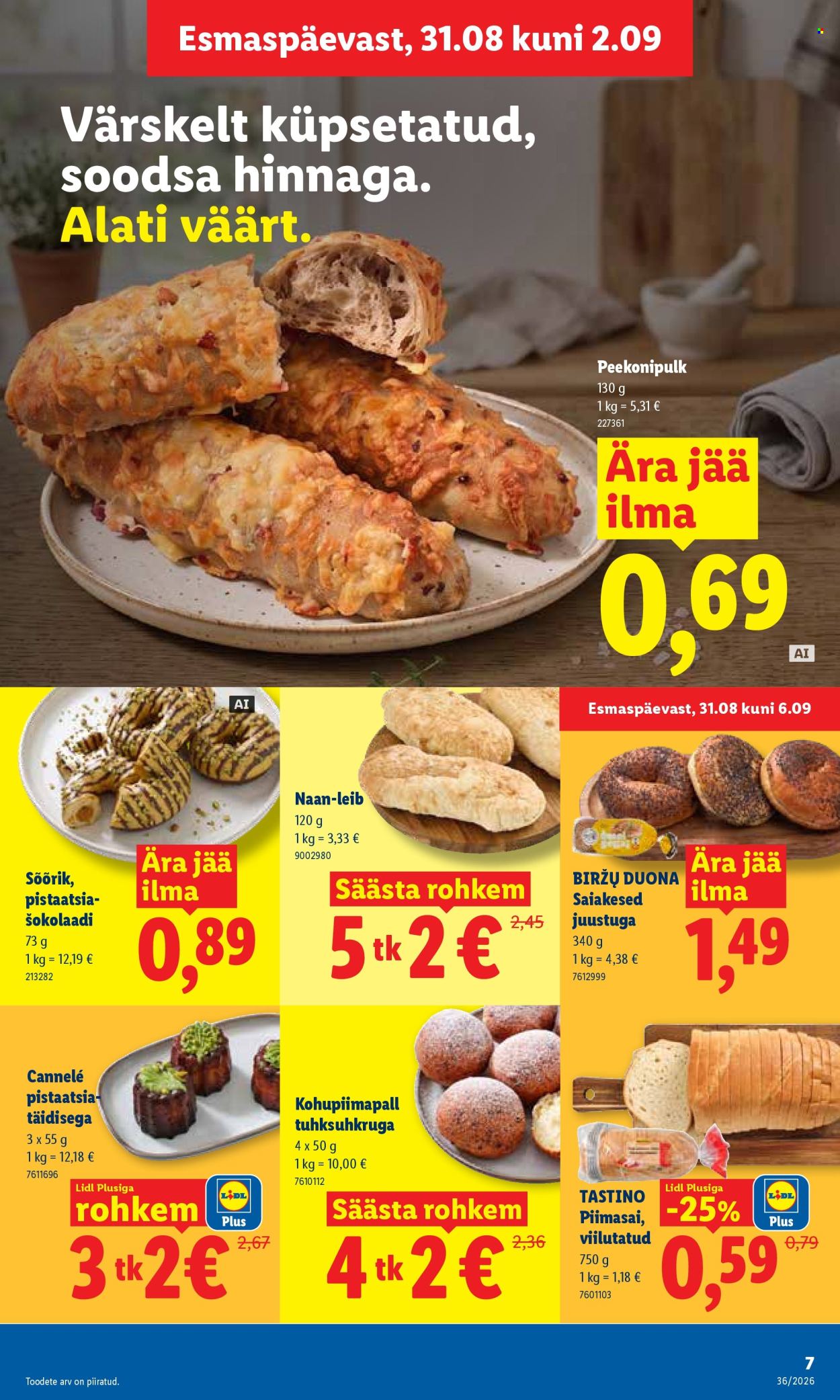 Lidl kliendileht - 31.08.2026 - 06.09.2026. Lehekülg 7