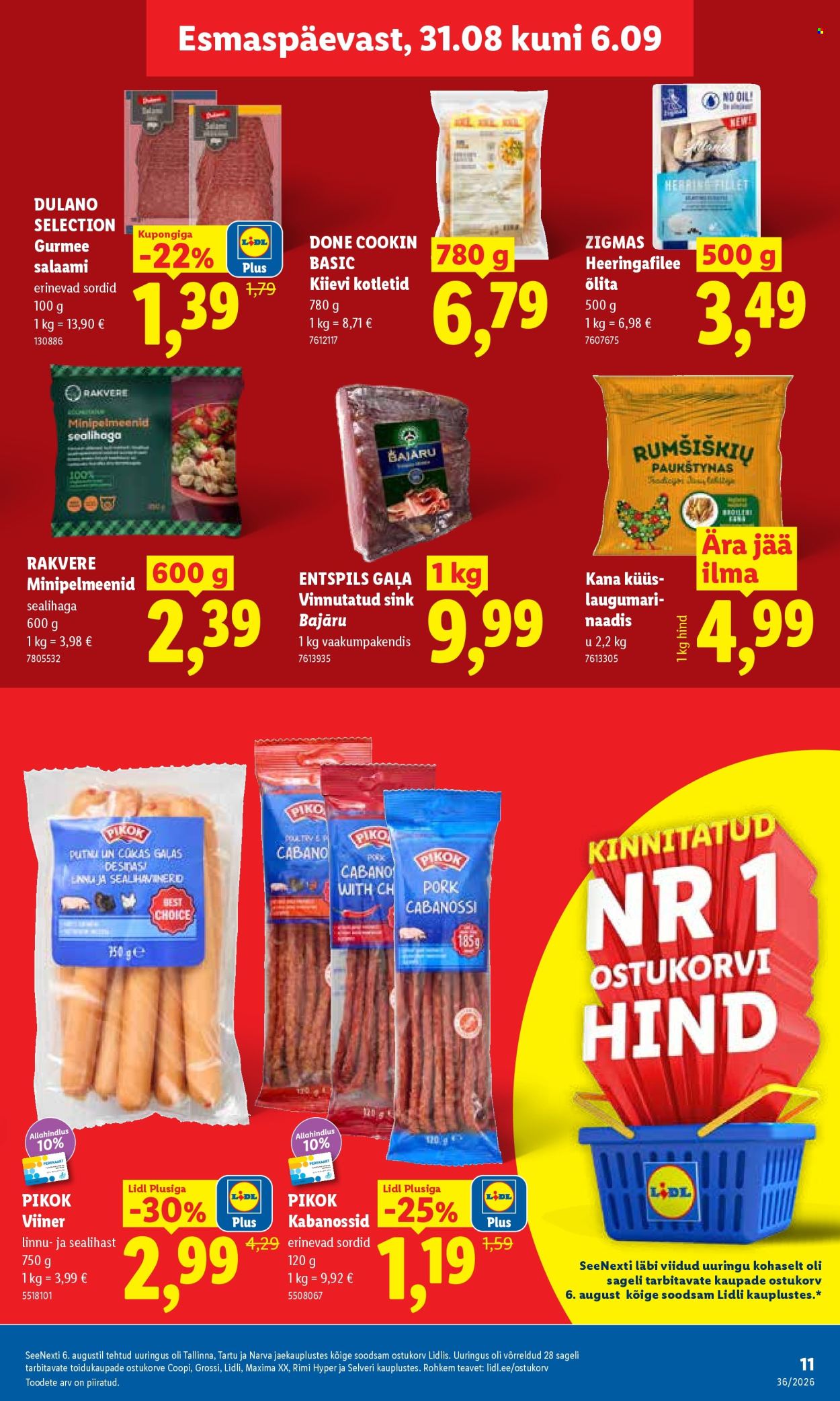 Lidl kliendileht - 31.08.2026 - 06.09.2026. Lehekülg 11
