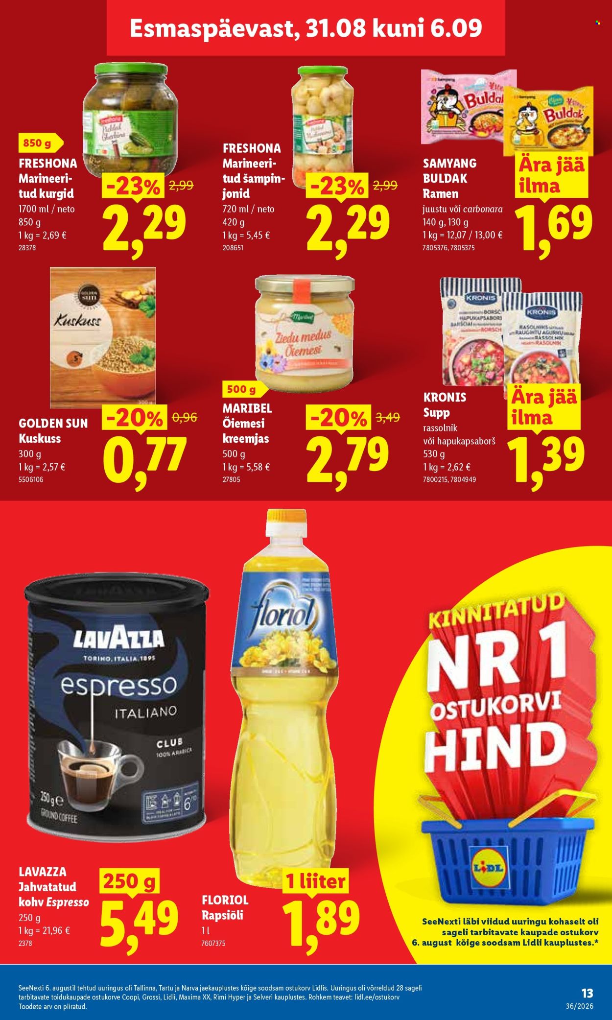 Lidl kliendileht - 31.08.2026 - 06.09.2026. Lehekülg 13