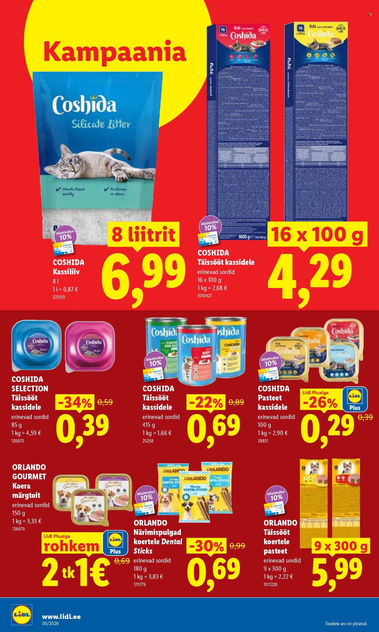 Lidl kliendileht - 31.08.2026 - 06.09.2026. Lehekülg 16