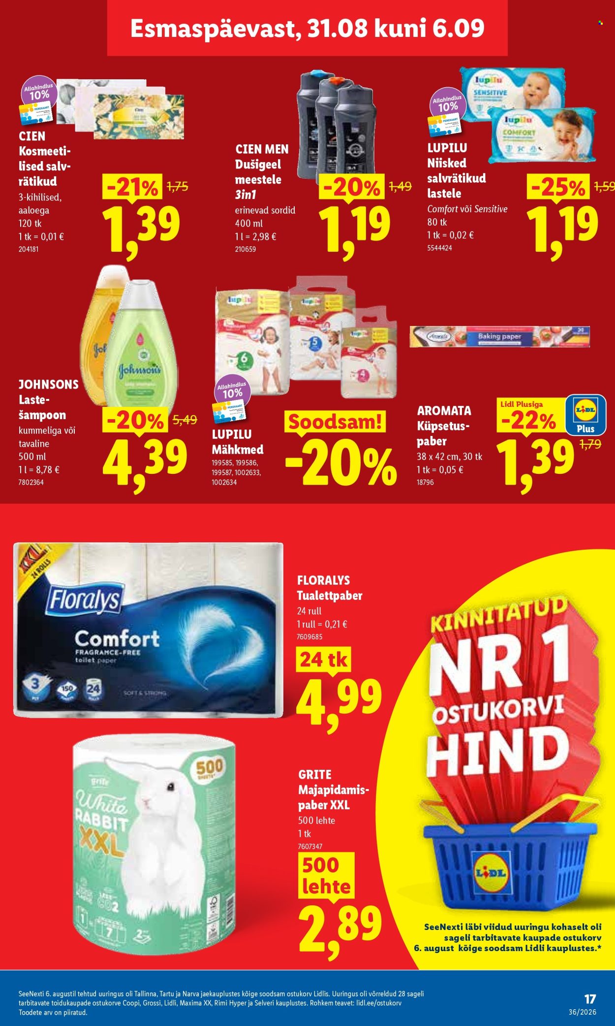Lidl kliendileht - 31.08.2026 - 06.09.2026. Lehekülg 17