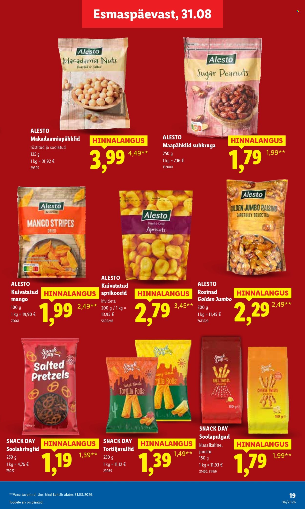 Lidl kliendileht - 31.08.2026 - 06.09.2026. Lehekülg 19