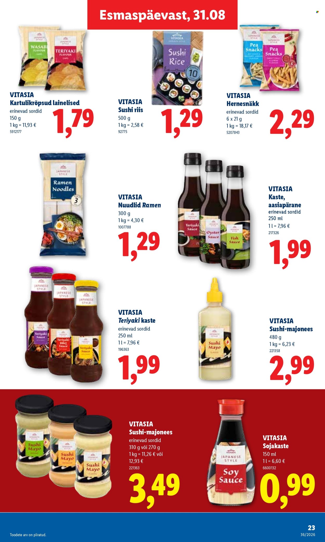 Lidl kliendileht - 31.08.2026 - 06.09.2026. Lehekülg 23