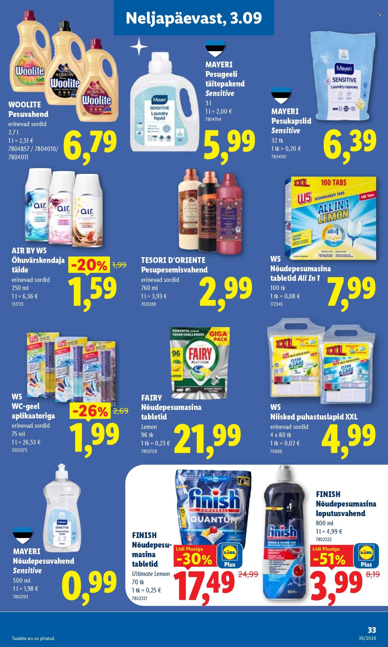 Lidl kliendileht - 31.08.2026 - 06.09.2026. Lehekülg 29