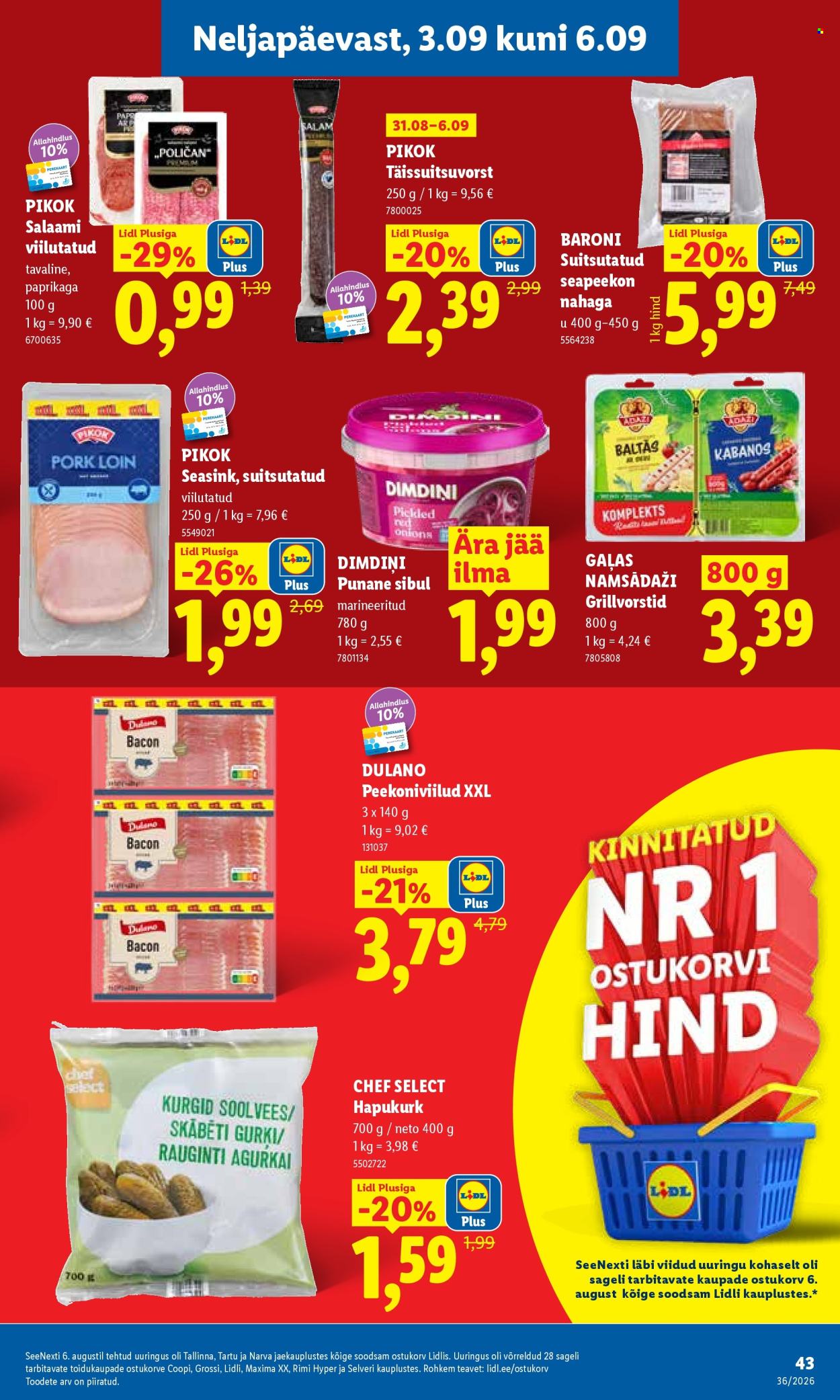 Lidl kliendileht - 31.08.2026 - 06.09.2026. Lehekülg 39