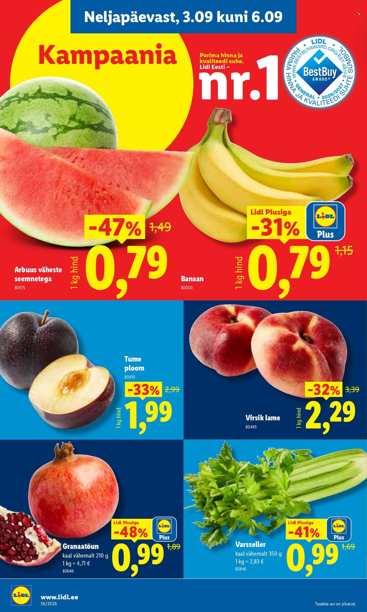 Lidl kliendileht - 31.08.2026 - 06.09.2026. Lehekülg 40