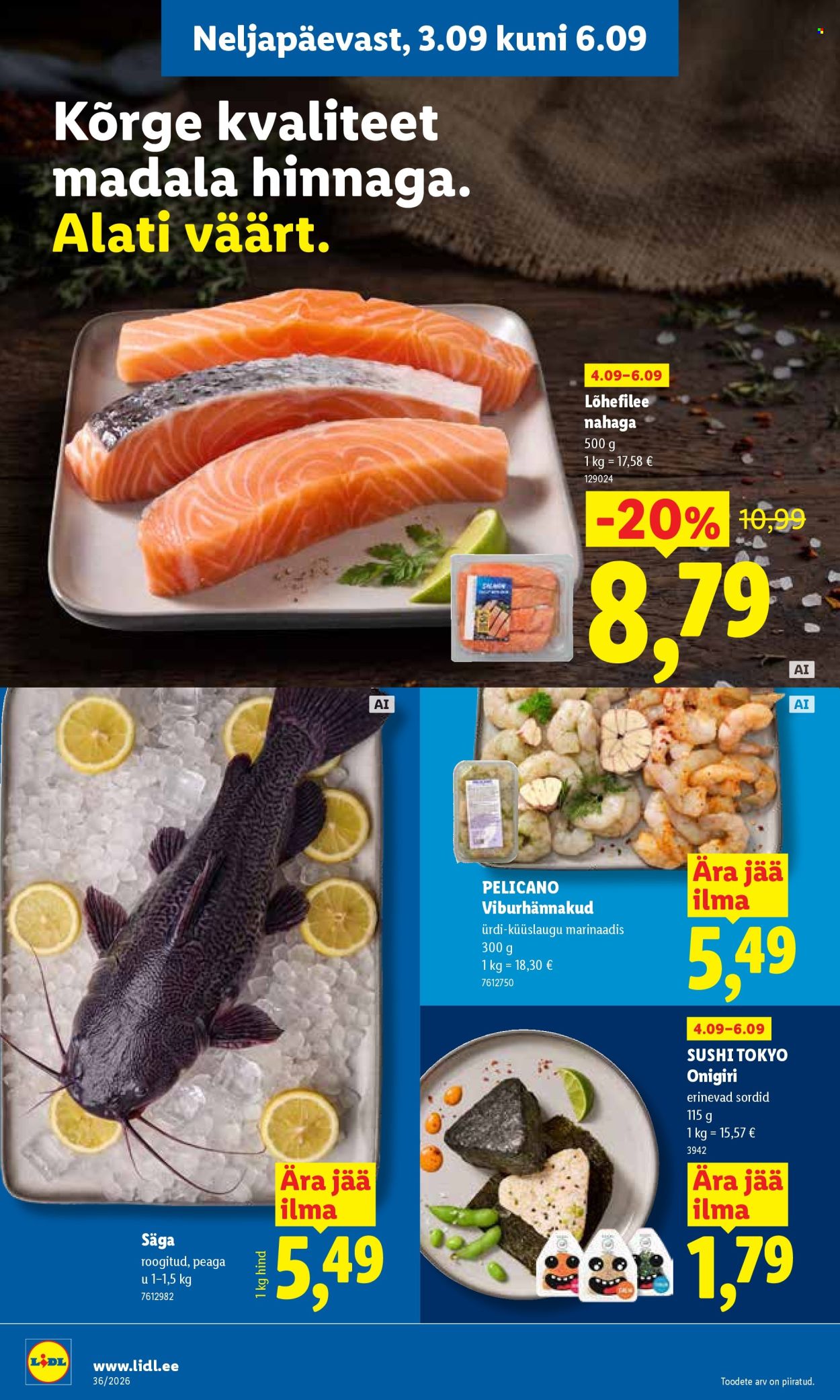 Lidl kliendileht - 31.08.2026 - 06.09.2026. Lehekülg 42