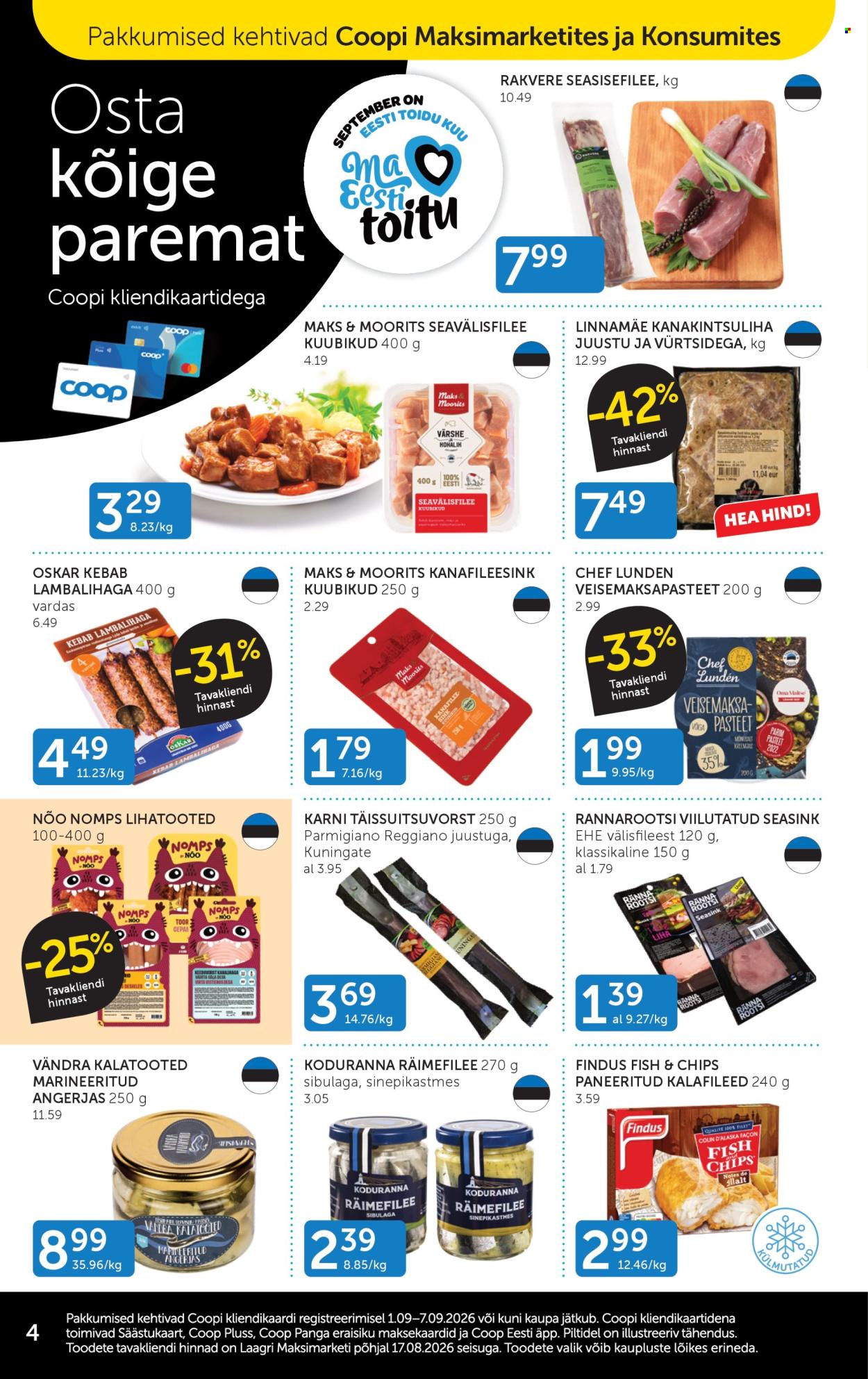 Coop kliendileht - 01.09.2026 - 07.09.2026. Lehekülg 4