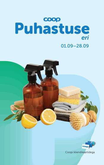 Kaupluse Coop kliendileht - 01.09.2026 - 28.09.2026.