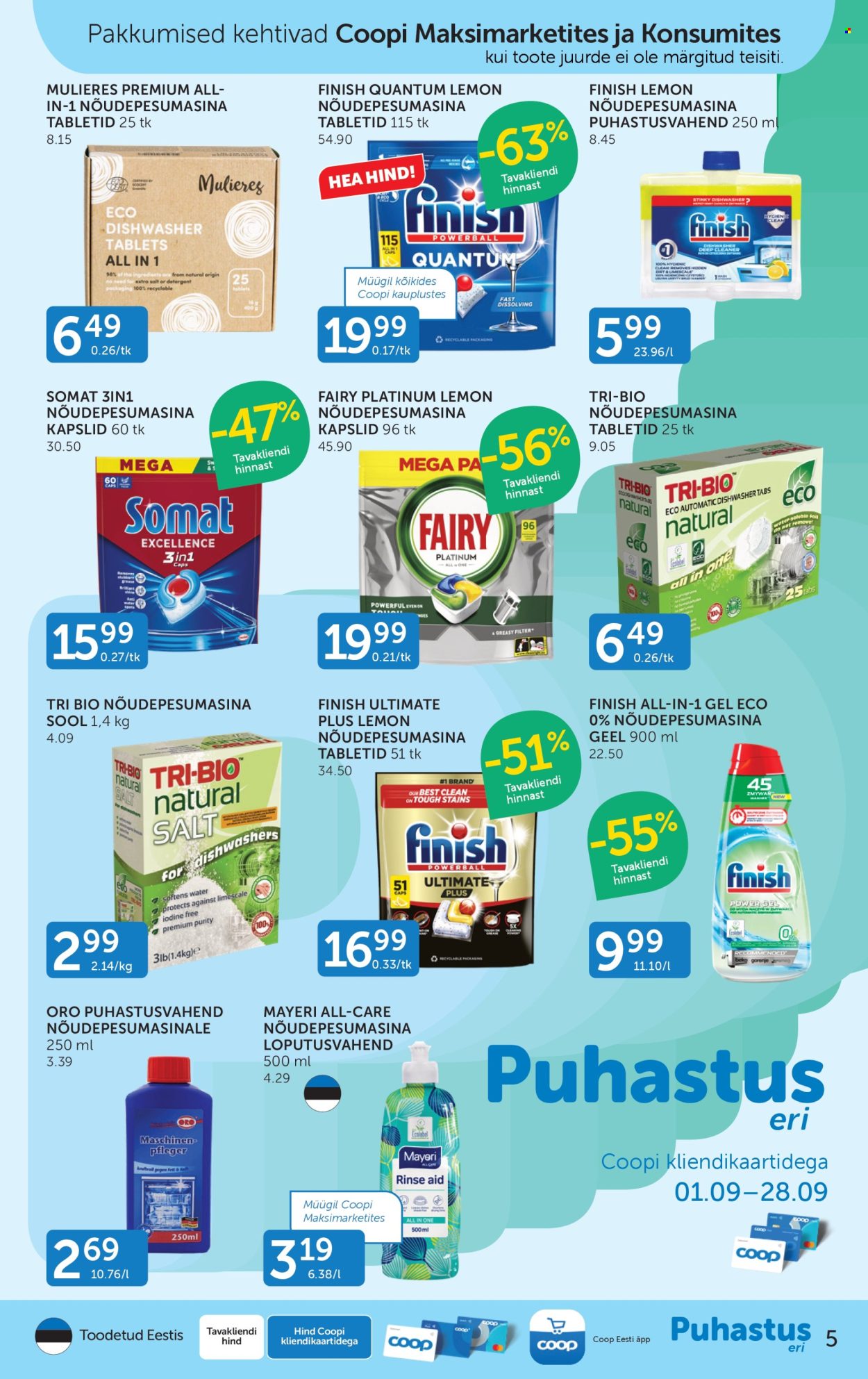 Coop kliendileht - 01.09.2026 - 28.09.2026. Lehekülg 5