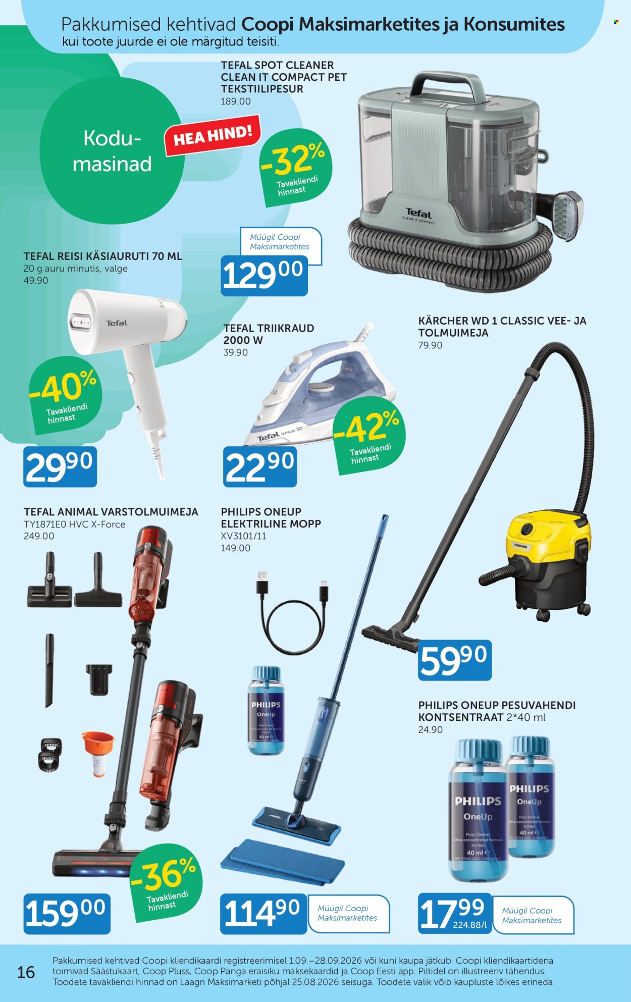 Coop kliendileht - 01.09.2026 - 28.09.2026. Lehekülg 16