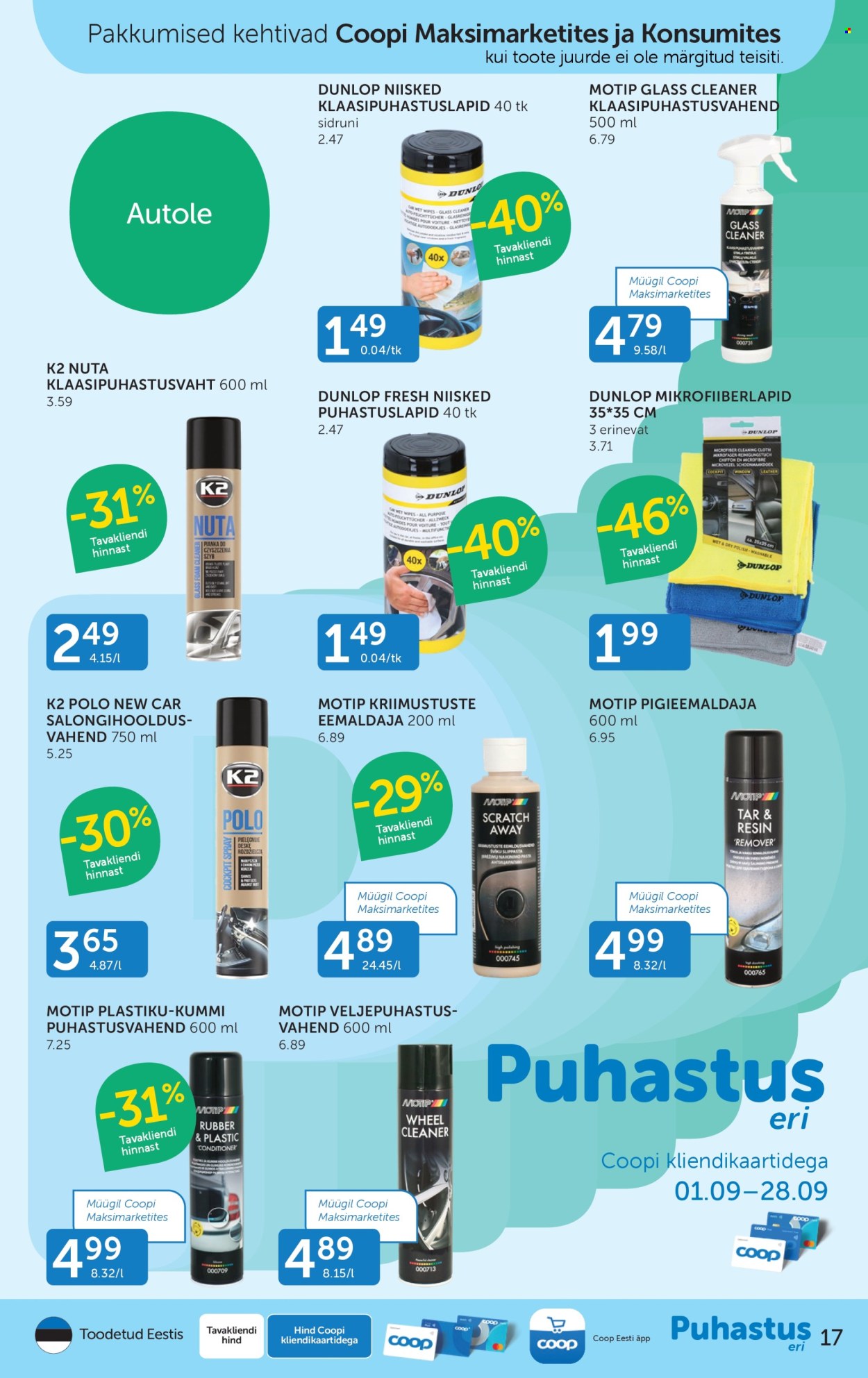 Coop kliendileht - 01.09.2026 - 28.09.2026. Lehekülg 17