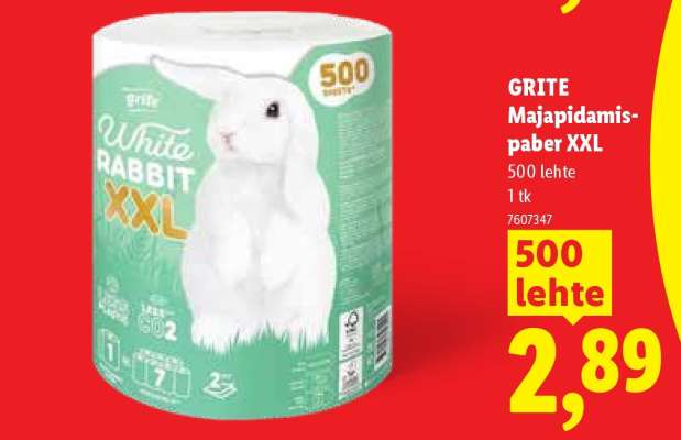 GRITE Majapidamispaber XXL